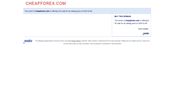 Desktop Screenshot of cheapforex.com